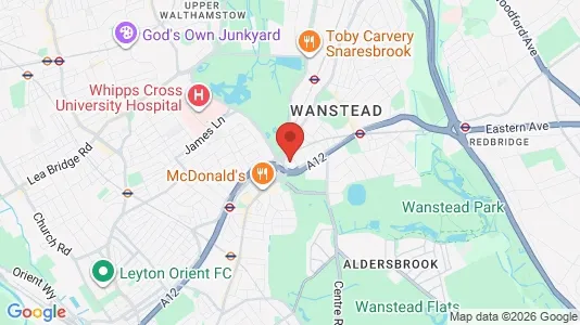 Apartments for rent i London E11 - kort over placeringen