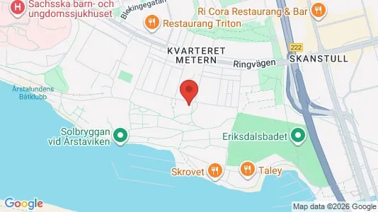 Apartments for rent i Södermalm - kort over placeringen