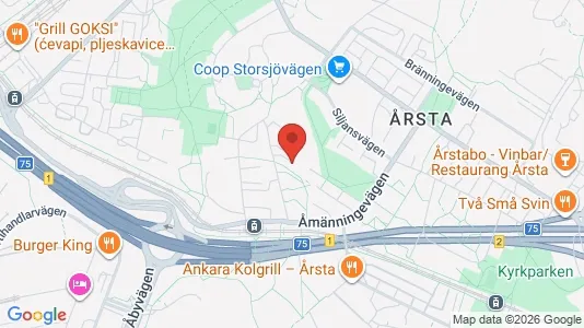 Apartments for rent i Hammarbyhamnen - kort over placeringen