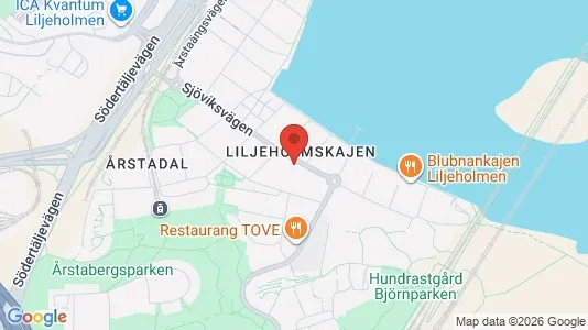 Apartments for rent i Södermalm - kort over placeringen