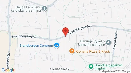 Apartments for rent i Haninge - kort over placeringen