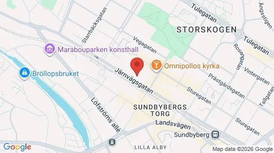 Apartments for rent i Sundbyberg - kort over placeringen