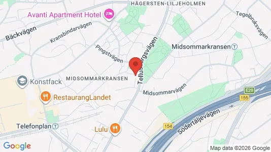 Apartments for rent i Stockholm South - kort over placeringen