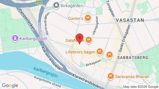 Apartments for rent i Vasastan - kort over placeringen