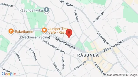 Apartments for rent i Solna - kort over placeringen