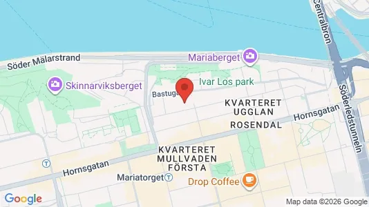 Apartments for rent i Södermalm - kort over placeringen