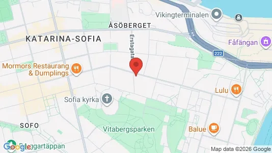 Apartments for rent i Södermalm - kort over placeringen