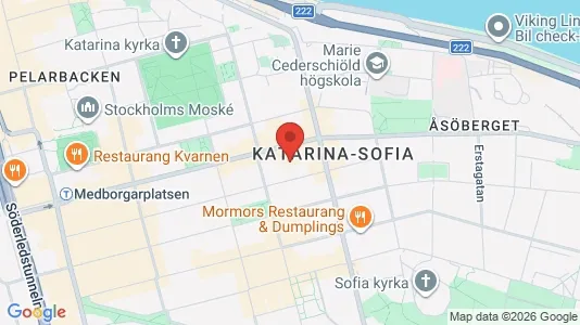 Apartments for rent i Södermalm - kort over placeringen
