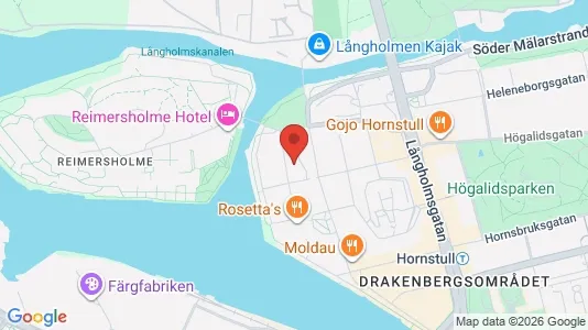 Apartments for rent i Södermalm - kort over placeringen