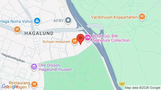 Apartments for rent i Solna - kort over placeringen
