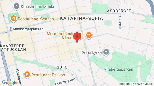 Apartments for rent i Södermalm - kort over placeringen