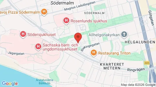 Apartments for rent i Södermalm - kort over placeringen