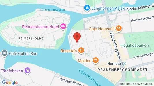 Apartments for rent i Södermalm - kort over placeringen