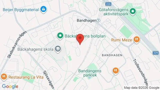 Apartments for rent i Stockholm South - kort over placeringen