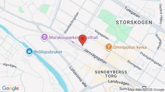 Apartments for rent i Sundbyberg - kort over placeringen