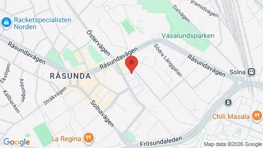 Apartments for rent i Solna - kort over placeringen