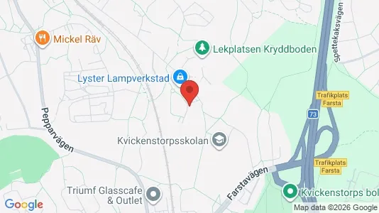 Apartments for rent i Stockholm South - kort over placeringen