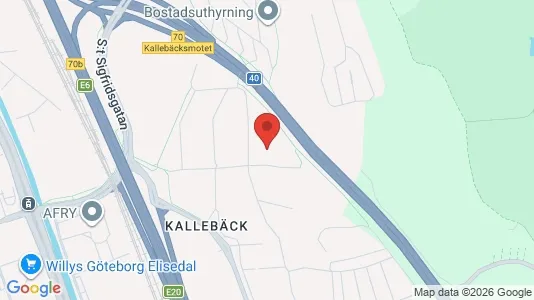 Apartments for rent i Örgryte-Härlanda - kort over placeringen