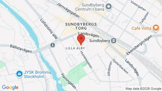 Apartments for rent i Sundbyberg - kort over placeringen