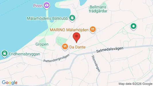 Apartments for rent i Stockholm South - kort over placeringen
