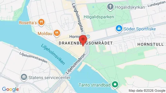 Apartments for rent i Södermalm - kort over placeringen