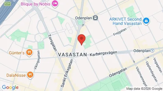 Apartments for rent i Vasastan - kort over placeringen