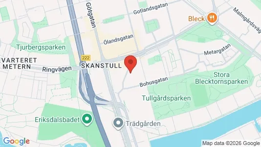 Apartments for rent i Södermalm - kort over placeringen