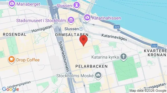 Apartments for rent i Södermalm - kort over placeringen