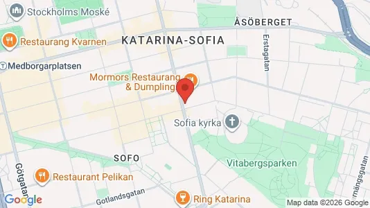 Apartments for rent i Södermalm - kort over placeringen