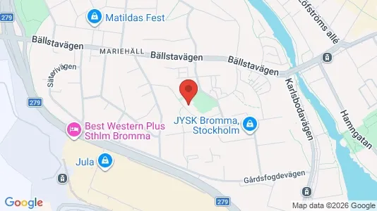 Apartments for rent i Stockholm West - kort over placeringen