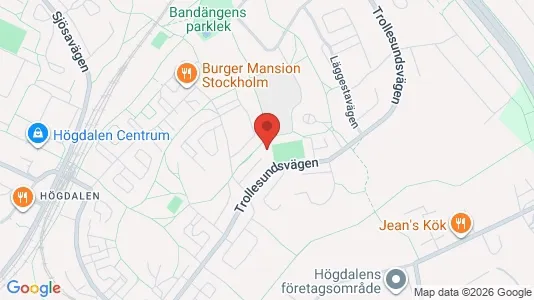 Apartments for rent i Stockholm South - kort over placeringen