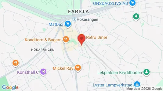 Apartments for rent i Stockholm South - kort over placeringen