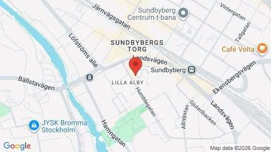 Apartments for rent i Sundbyberg - kort over placeringen