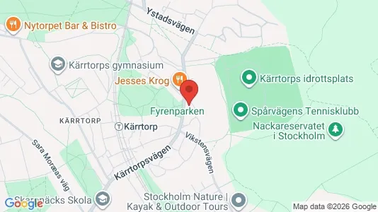Apartments for rent i Stockholm South - kort over placeringen