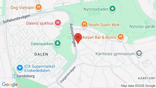 Apartments for rent i Stockholm South - kort over placeringen