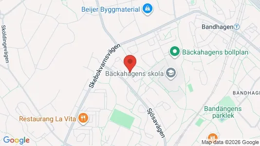 Apartments for rent i Stockholm South - kort over placeringen
