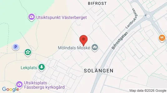 Apartments for rent i Mölndal - kort over placeringen