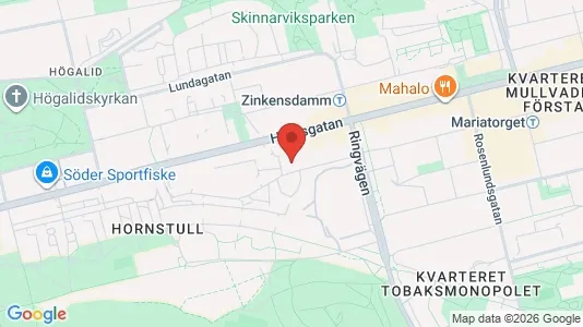 Apartments for rent i Södermalm - kort over placeringen