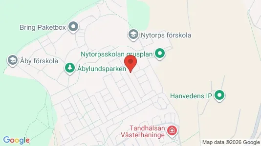 Apartments for rent i Haninge - kort over placeringen