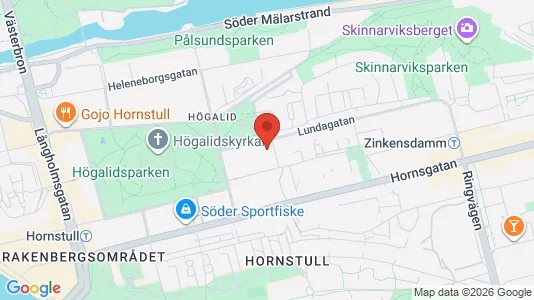Apartments for rent i Södermalm - kort over placeringen