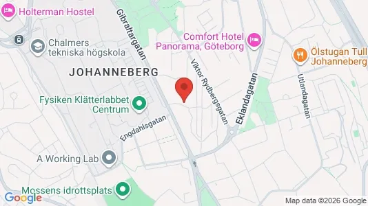 Apartments for rent i Johanneberg - kort over placeringen