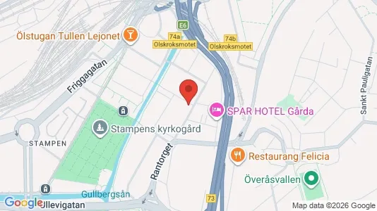 Apartments for rent i Örgryte-Härlanda - kort over placeringen