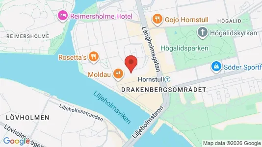 Apartments for rent i Södermalm - kort over placeringen