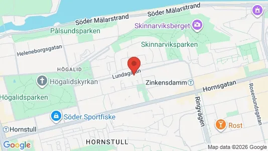 Apartments for rent i Södermalm - kort over placeringen