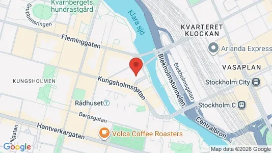 Apartments for rent i Kungsholmen - kort over placeringen