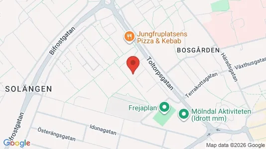 Apartments for rent i Mölndal - kort over placeringen