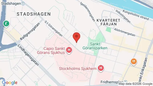 Apartments for rent i Kungsholmen - kort over placeringen