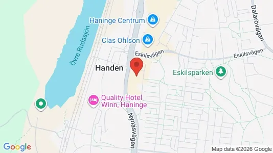 Apartments for rent i Haninge - kort over placeringen
