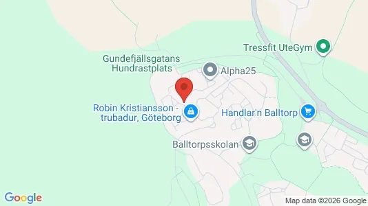 Apartments for rent i Mölndal - kort over placeringen