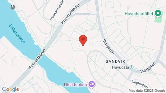 Apartments for rent i Solna - kort over placeringen